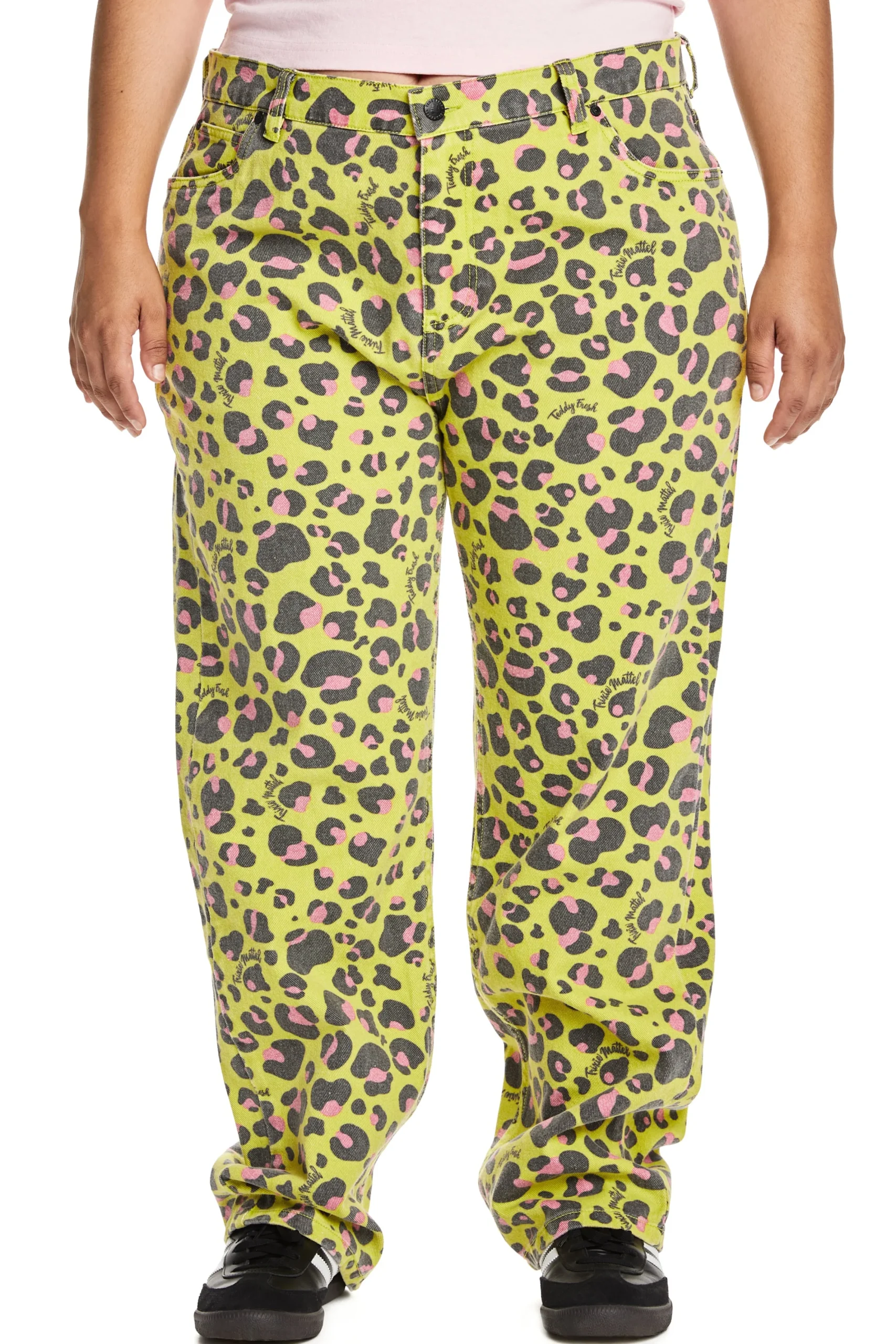TF X Trixie Leopard Jeans-Teddy Fresh Best Sale