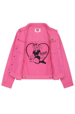 TF X Trixie Twill Jacket-Teddy Fresh Outlet