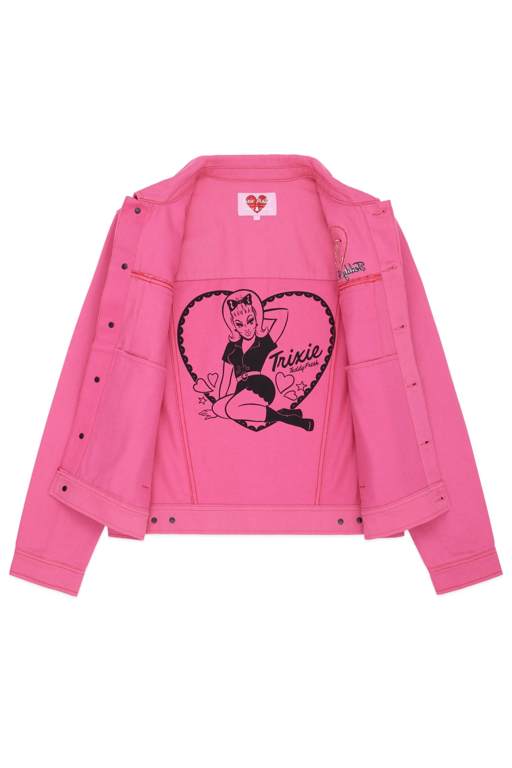 TF X Trixie Twill Jacket-Teddy Fresh Outlet