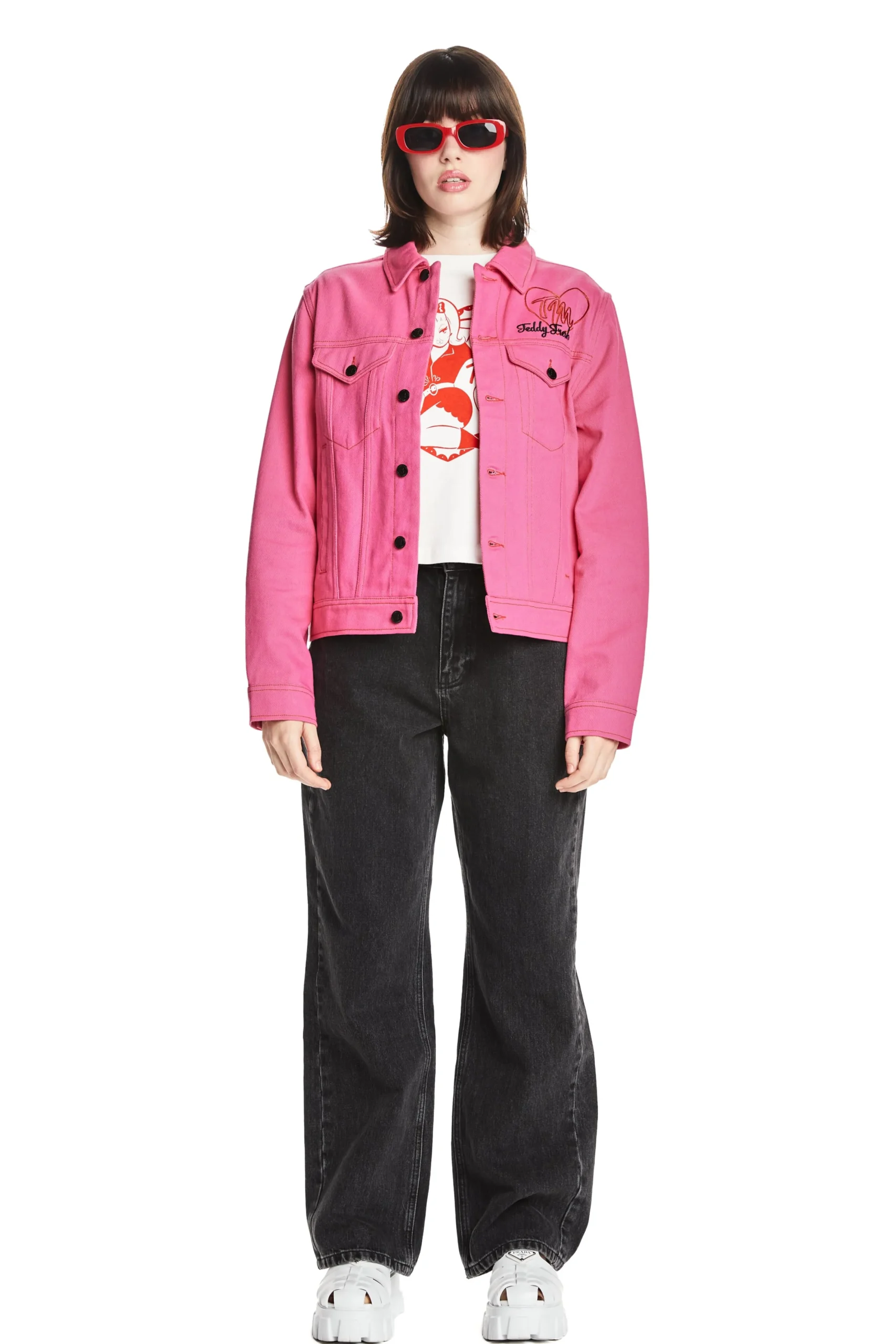 TF X Trixie Twill Jacket-Teddy Fresh Outlet