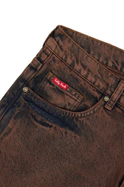 Washed Denim Dad Shorts-Teddy Fresh Hot