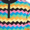 Zig Zag Quarter Zip Sweater-Teddy Fresh Cheap